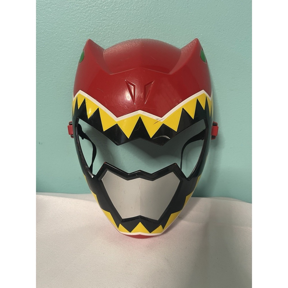 Mighty Morphin POWER RANGERS Mega Force Red Ranger Mask Bandai 2014 Plastic